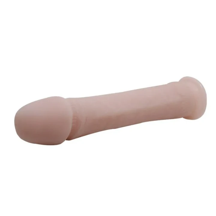 Dildo BAILE - Realistyczny, Wibracyjny, z Wytrzymałą Przyssawką, Waga 422g