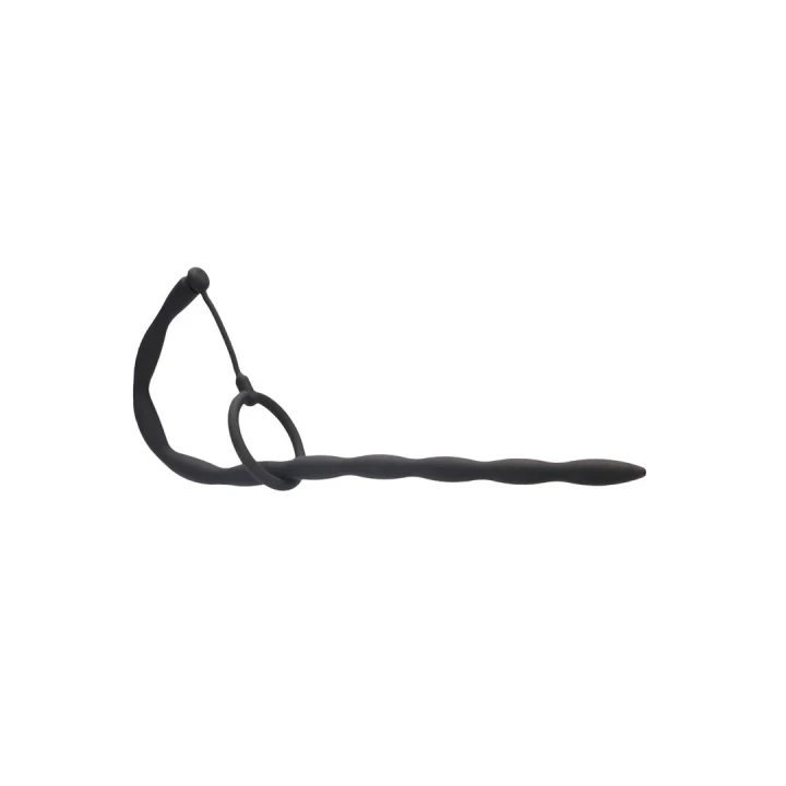 Sonda cewkowa OUCH! z elastycznym pierścieniem, medyczny silikon, długość 30 cm