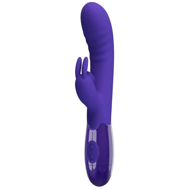 Wibrator silikonowy PRETTY LOVE Cerberus - 30 funkcji wibracji, ergonomiczny kształt