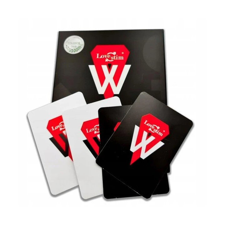 Gra erotyczna interaktywna LoveStim, 60 kart z zadaniami, dla par w każdym wieku