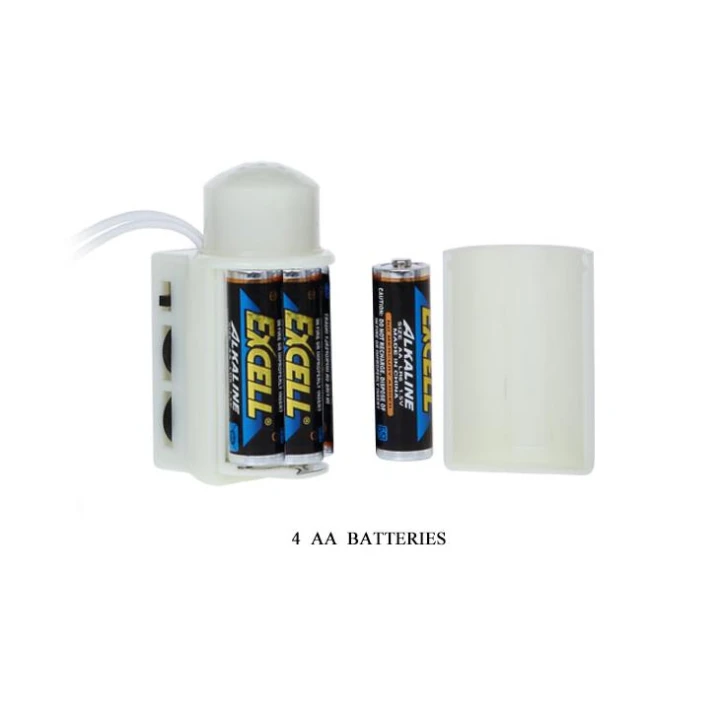 Masturbator realistyczny BAILE z wibracją, rotacją, TPR i ABS