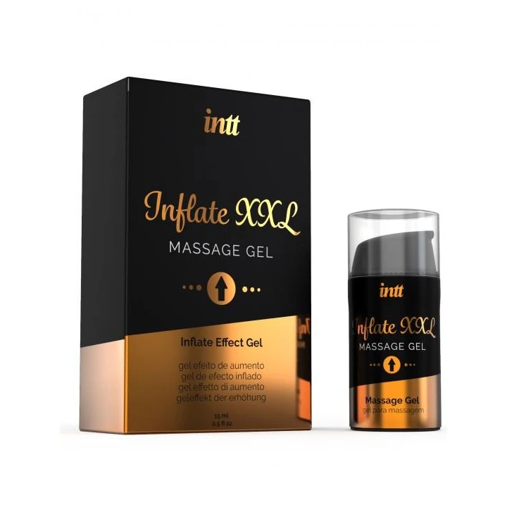 Żel powiększający penisa Żel-INFLATE XXL 15 ml, roztwór z efektem obrzęku, cynamonowy