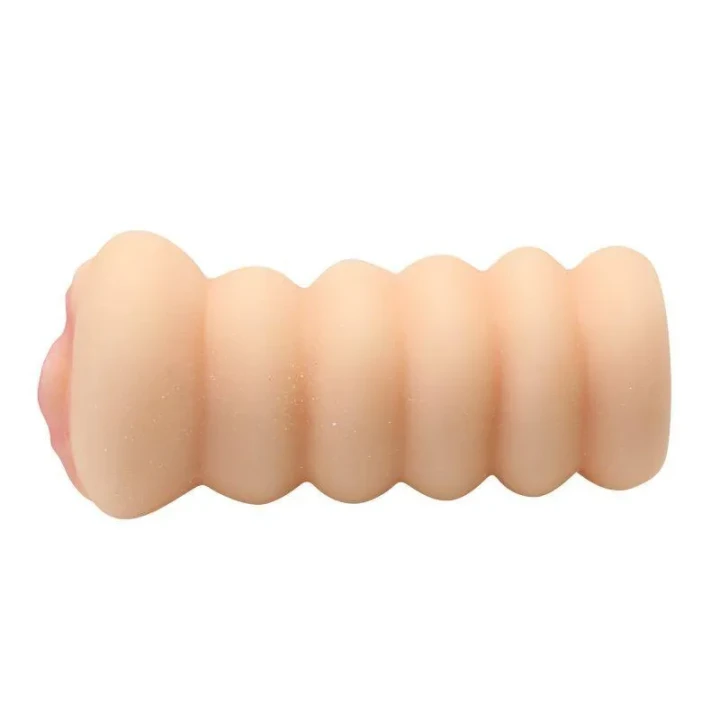 Masturbator waginy TPE, teksturowany, elastyczny, długość 15,5 cm, bez ftalanów