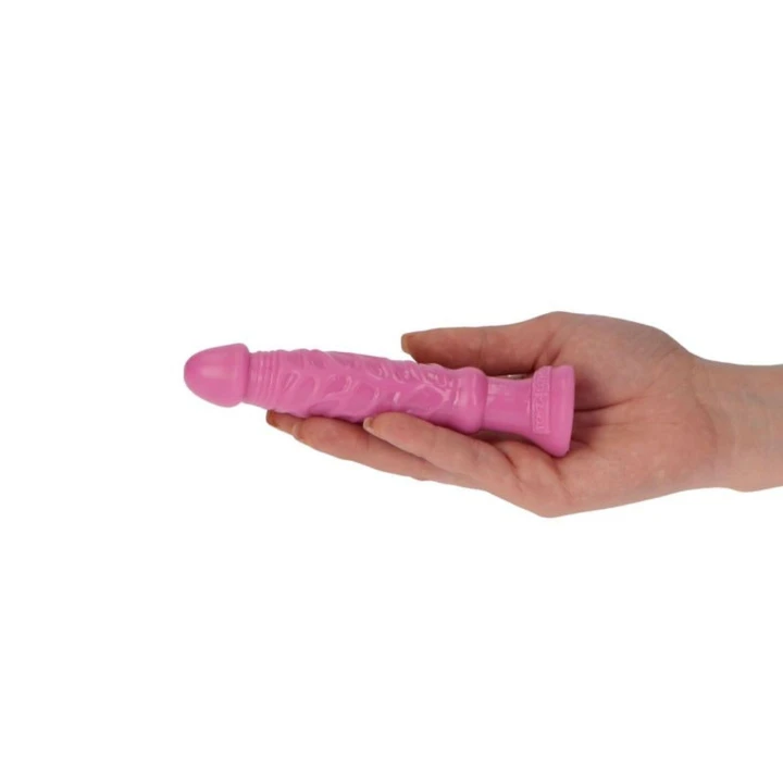 Dildo Teo Pink - 10,5 cm, wodoodporny, bez ftalanów, dla stymulacji pochwowej