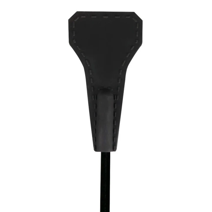 Ujeżdżalnia silikonowa czarna - klasyczny kształt, długość 44 cm, polichlorek winylu