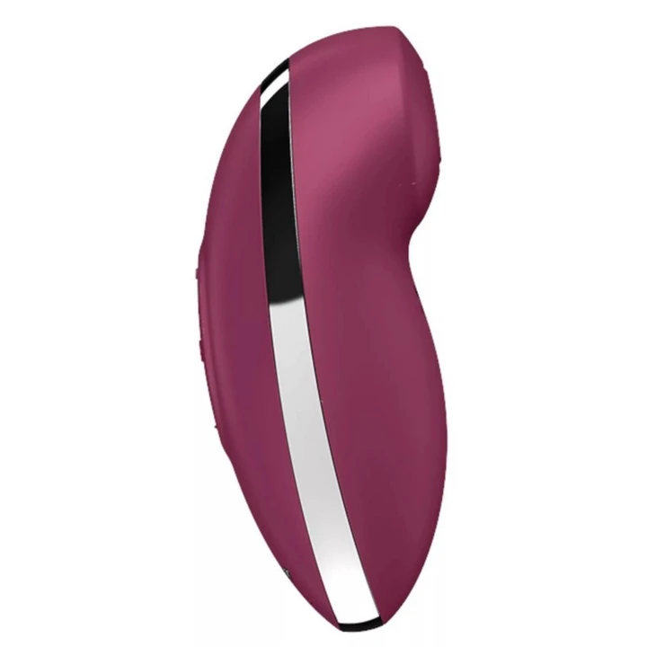 Wibrator łechtaczkowy Satisfyer Tap & Climax 2, silikon, wodoodporny IPX7, 11 programów