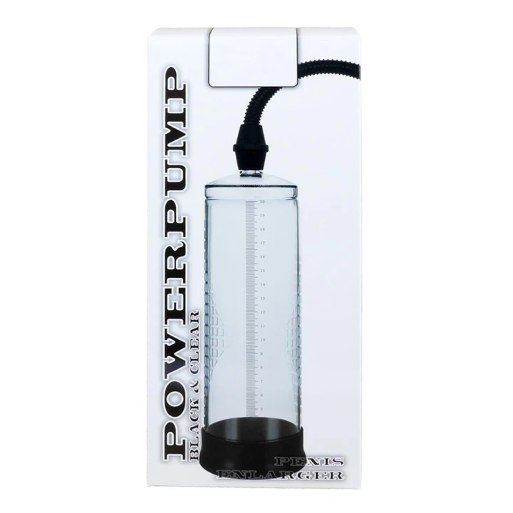 Pompka próżniowa Powerpump - Silikonowa, 22 cm, Wodoodporna