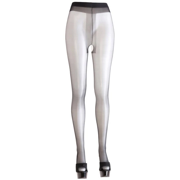 Rajstopy bezkroczne COTTELLI LEGWEAR, 20 den, czarne, eleganckie i wygodne