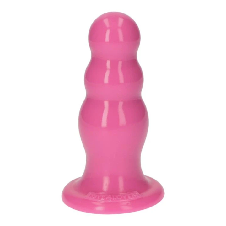 Korek analny Olmo Pink, 6 cm średnicy, długość 15 cm, z przyssawką, bez ftalanów