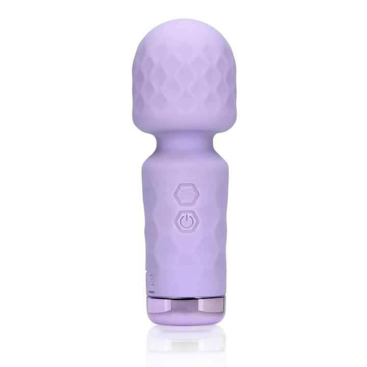 Wibrator Mini Wand Loveline z ABS/Silikon, Wibrujący, Uniwersalny do Przyjemności