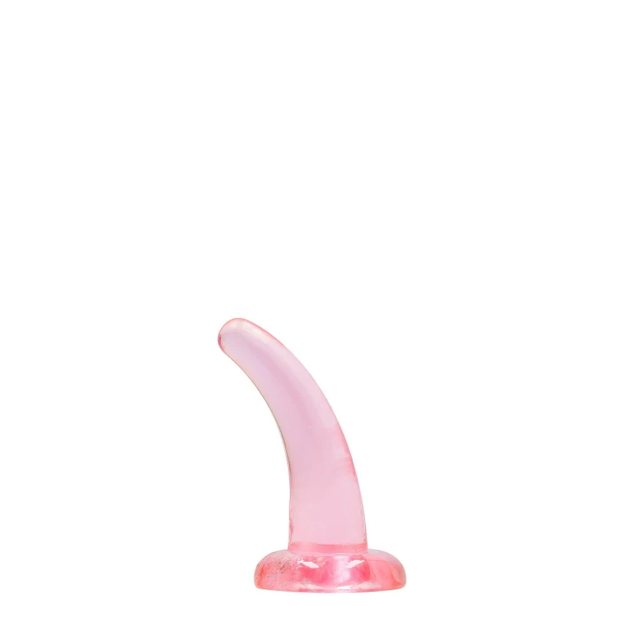 Dildo CRYSTAL CLEAR REAL ROCK, przezroczysty 4,5