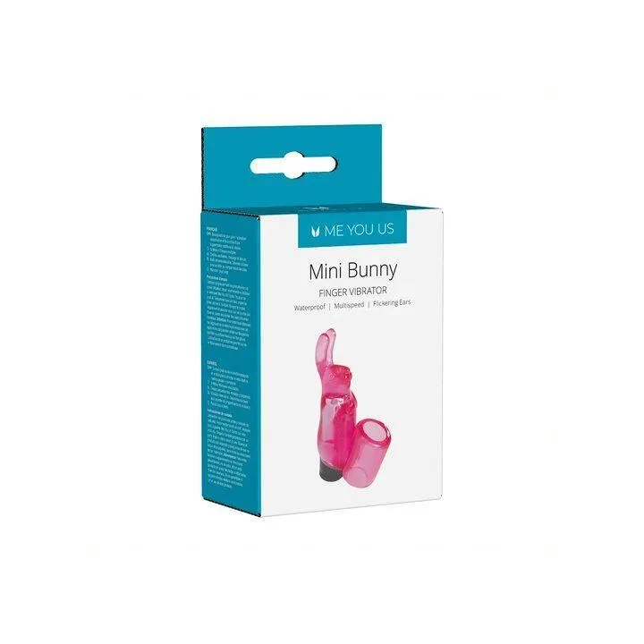 Stymulator łechtaczki - Me You Us Mini Bunny, wodoodporny, 9 cm, wibrujący
