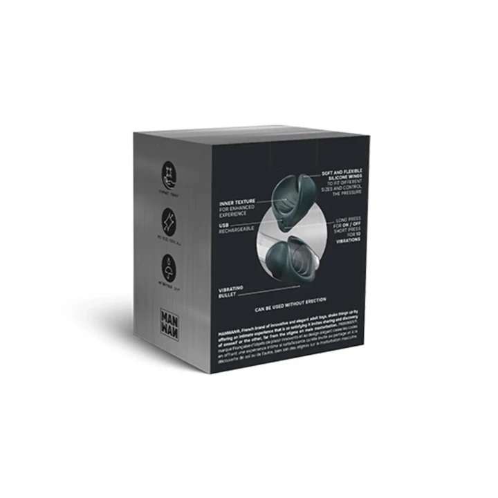 Stymulator podróżny Starter Rechargeable — silikon, 10 trybów, IPX7, akumulator