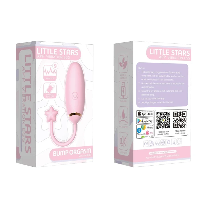 Wibrator miętowy - Love Egg 2.0, aplikacja mobilna, wodoodporny, silikon medyczny