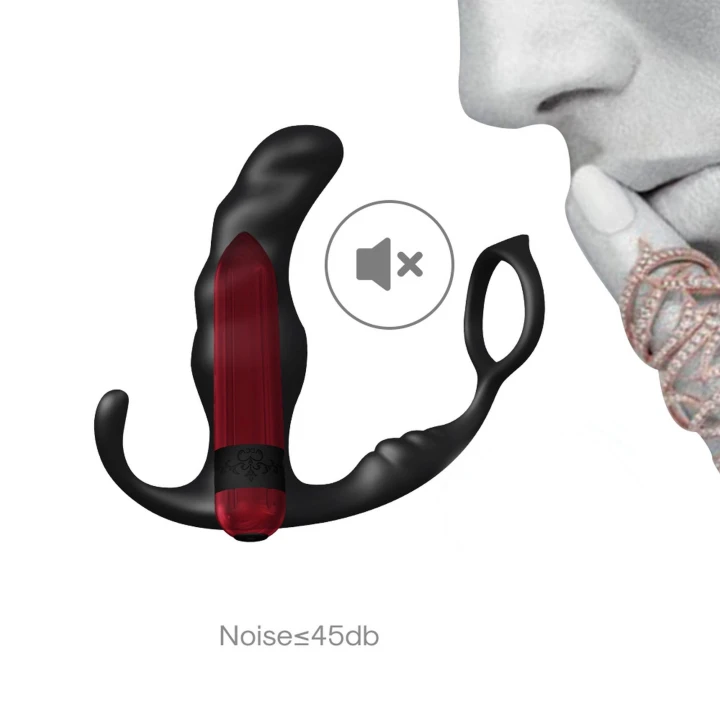 Masażer prostaty Knight - wodoodporny, ergonomiczny, 9 trybów wibracji