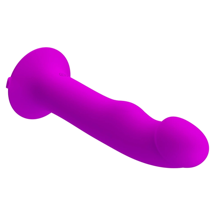 Wibrator Murray PRETTY LOVE – silikon/ABS, 12 funkcji wibracji i pulsacji, przyssawka