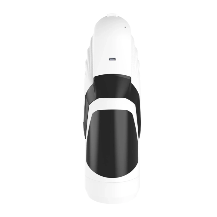 Masturbator wodoodporny IPX6, LUXURY, z 9 poziomami wibracji i ssania, USB Type-C