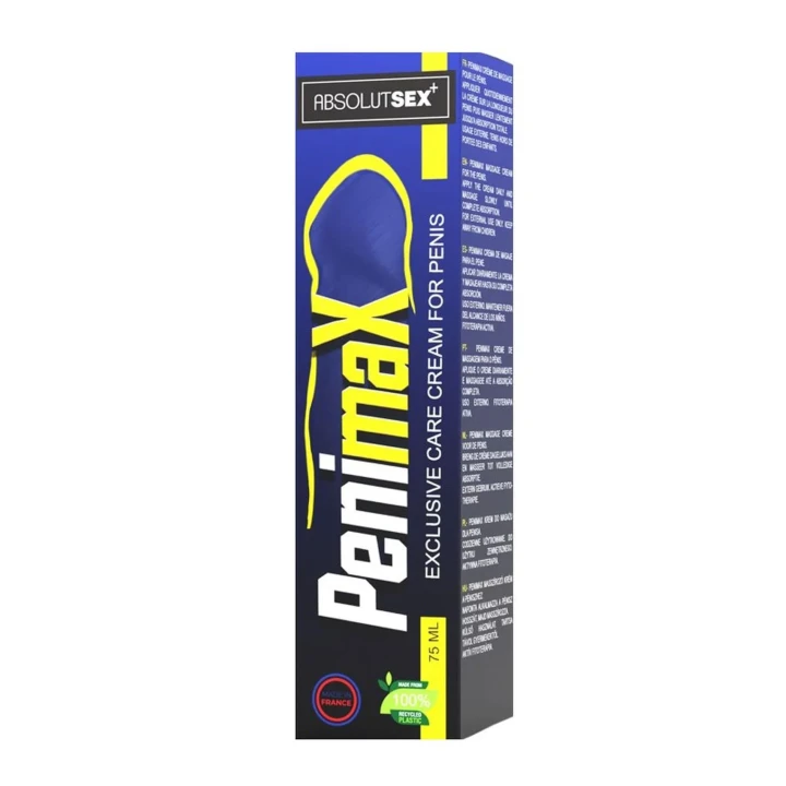 Żel do powiększenia penisa PeniMax, 75 ml - szybkie działanie, poprawa erekcji, przyjemność