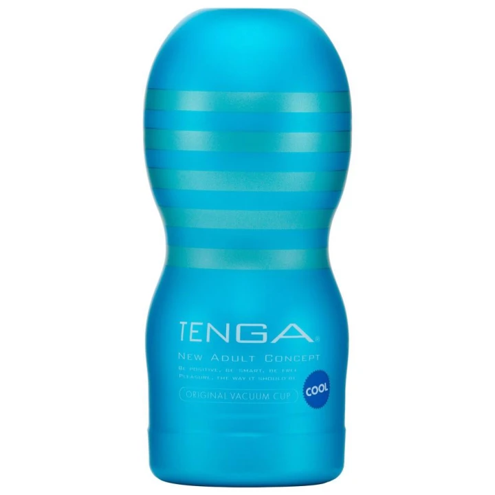 Masturbator Tenga Original Cup Cool, długość 15,6 cm, chłodzący lubrykant mentolowy