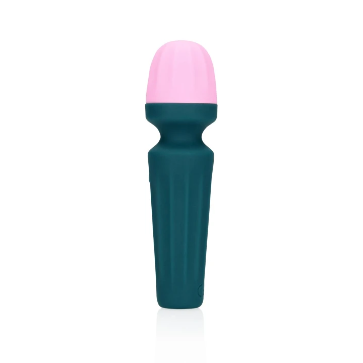 Wibrator Mini Wand Loveline, ABS/Silikon, Wibrujący, Ergonomiczny