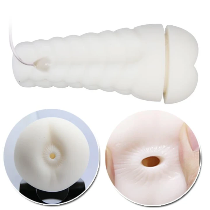 Masturbator dla mężczyzn Pretty Love - 12 funkcji wibracji, głosowe wskazówki, wbudowane gniazdo na słuchawki