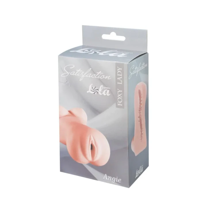 Masturbator TPE Fox Lady Angie, 11,5 cm długości, anatomiczna struktura wewnętrzna