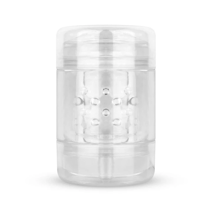 Masturbator dwustronny FPPR. - przezroczysty, elastyczny, wodoodporny