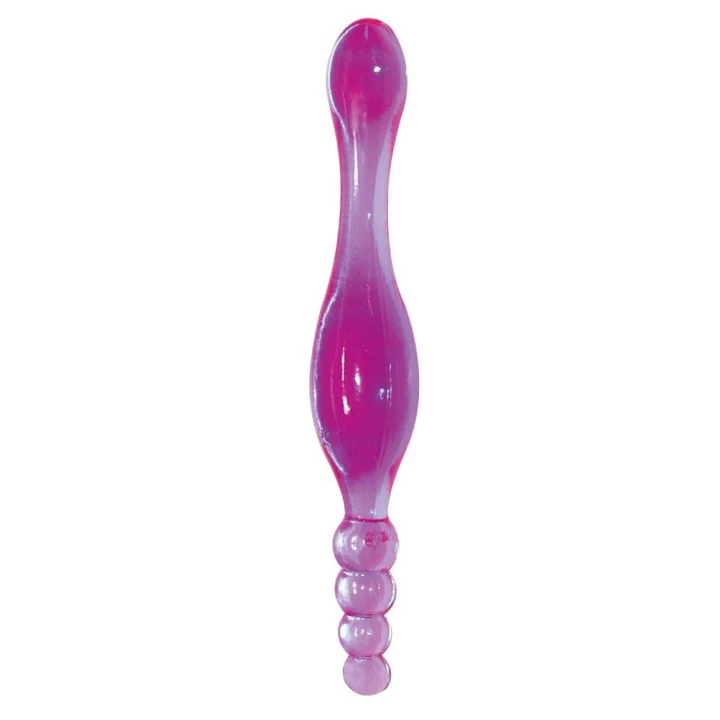 Dildo You2Toys Galaxia Lavender, PVC, długość 20 cm, żądło gładkie i stymulujące