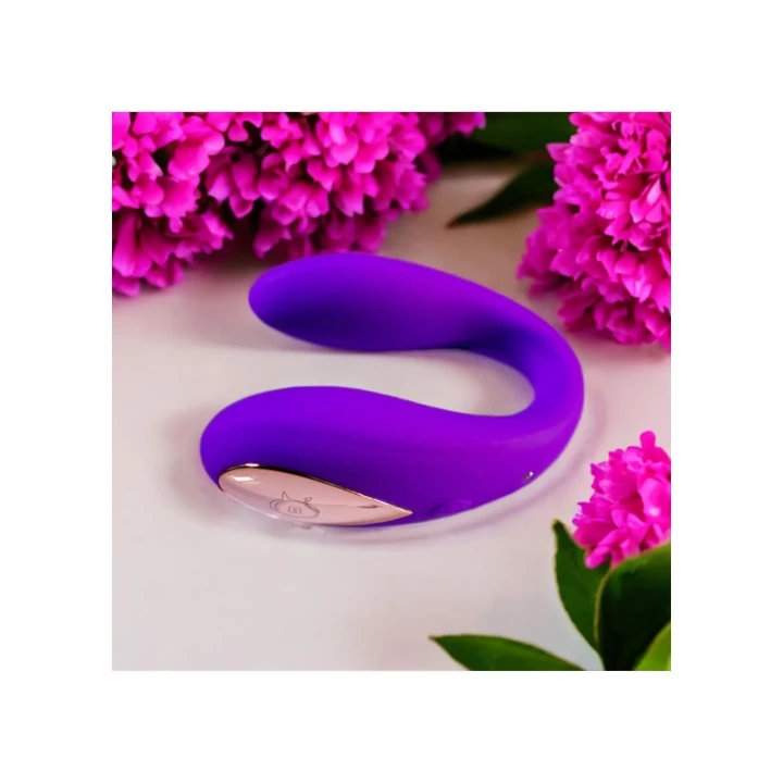 Masażer waginalny DOUBLEFUN – Aplikacja, 10 trybów wibracji, wodoodporny