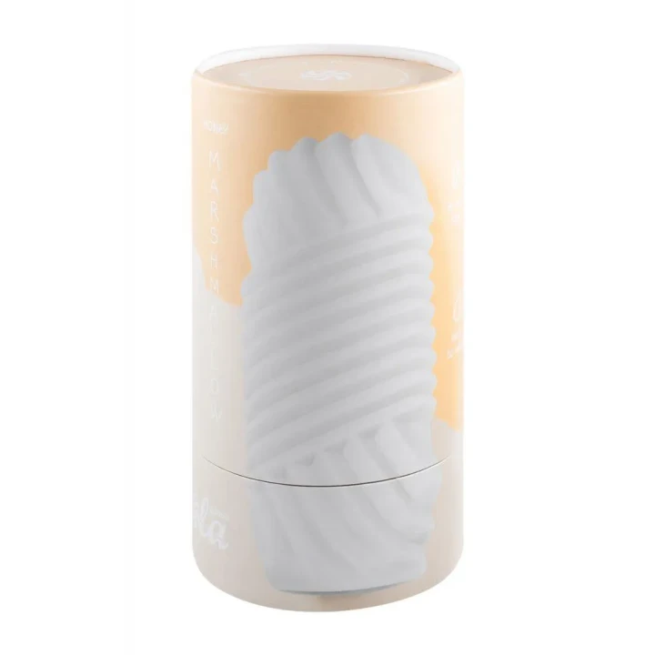 Masturbator Marshmallow Honey, TPE, wodoodporny, 13,9 cm długości, elastyczny