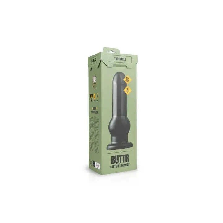 Dildo - Tactical I 25,5 cm, PCV, elastyczne, wodoodporne, stymulacja analna