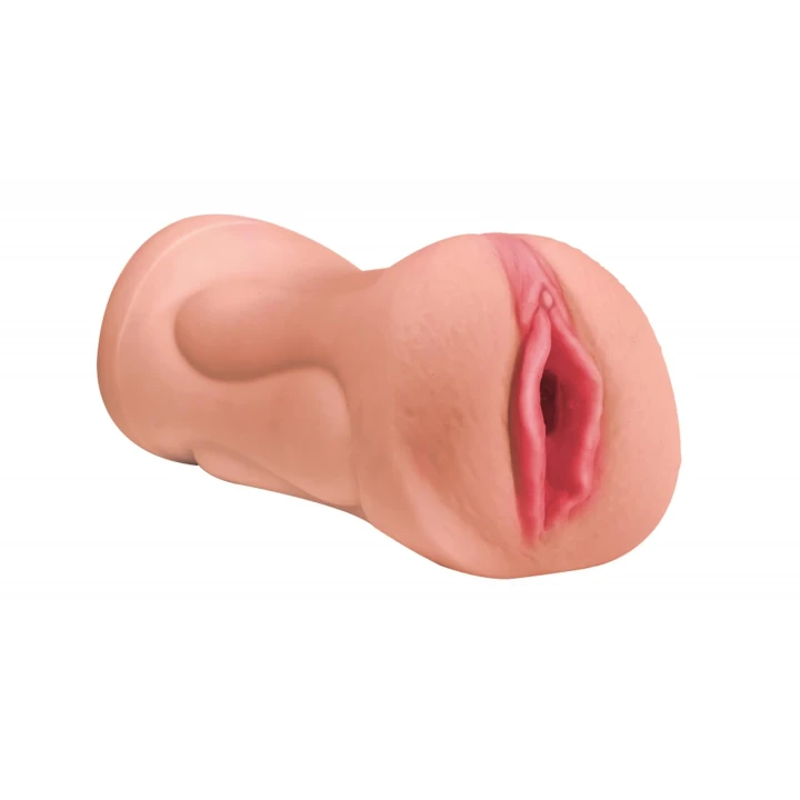 Masturbator podwójny Lola Toys - elastyczny, realistyczny, 19 cm długości