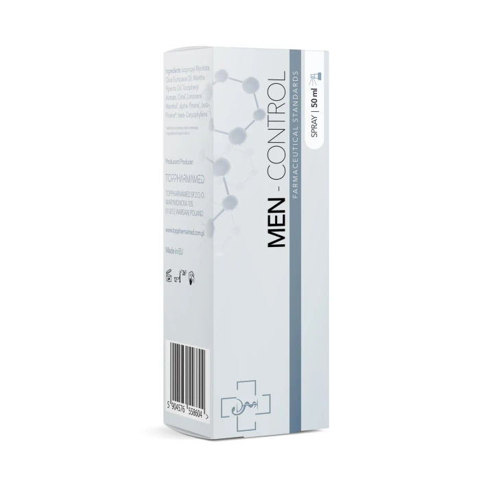 Spray kontrolujący wytrysk MEN - 50 ml, laboratoryjna formuła, dla silnych doznań