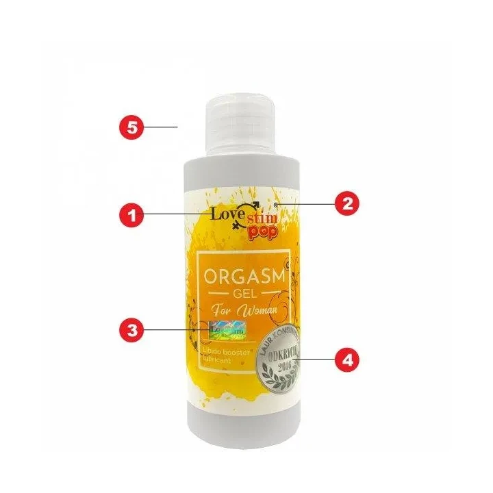 Olejek Orgazmowy Lovestim 150ml - Wzmacniający, Nawilżający, Pobudzający Erotyzm