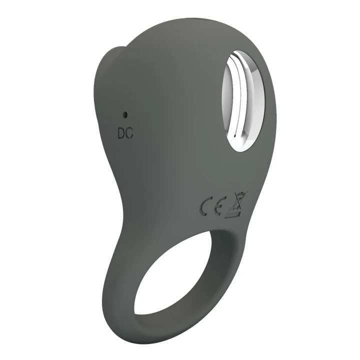 Pierścień erekcyjny, PRETTY LOVE - silikon, 12 trybów stymulacji, dla par