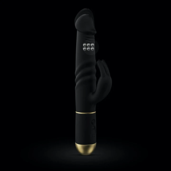 Wibrator Dorcel FURIOUS RABBIT 2.0 - 3w1, 7 trybów wibracji, silikonowy, USB