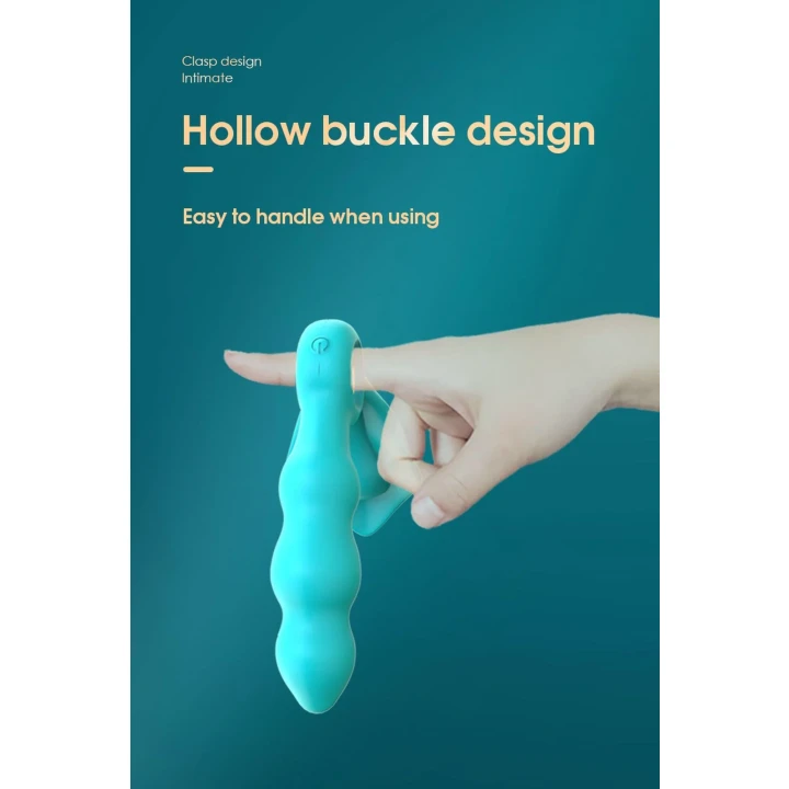 Masażer prostaty Angelo, silikonowy, wibrujący, wodoodporny, 36 trybów wibracji