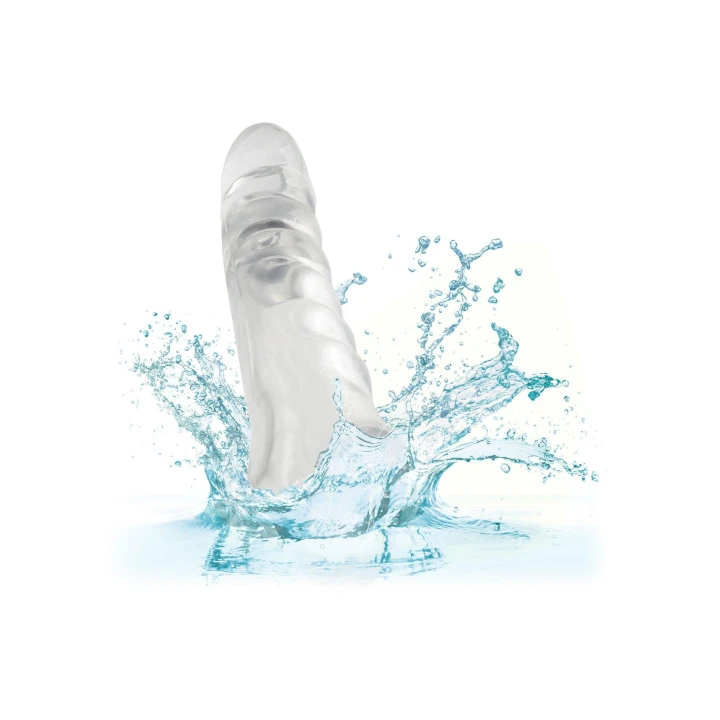 Przedłużacz intymny Performance Maxx - przezroczysty, 22.75 cm długości, wodoodporny