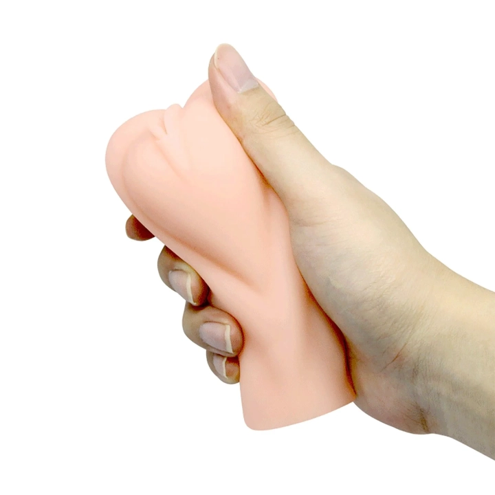 Masturbator realistyczny CRAZY BULL, materiał ABS/TPR, z wibracją i lubrykantem woda