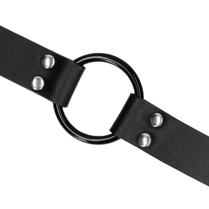 Knebel O-Ring z Klamrami na Sutki - Regulowane paski PU, Stal nierdzewna