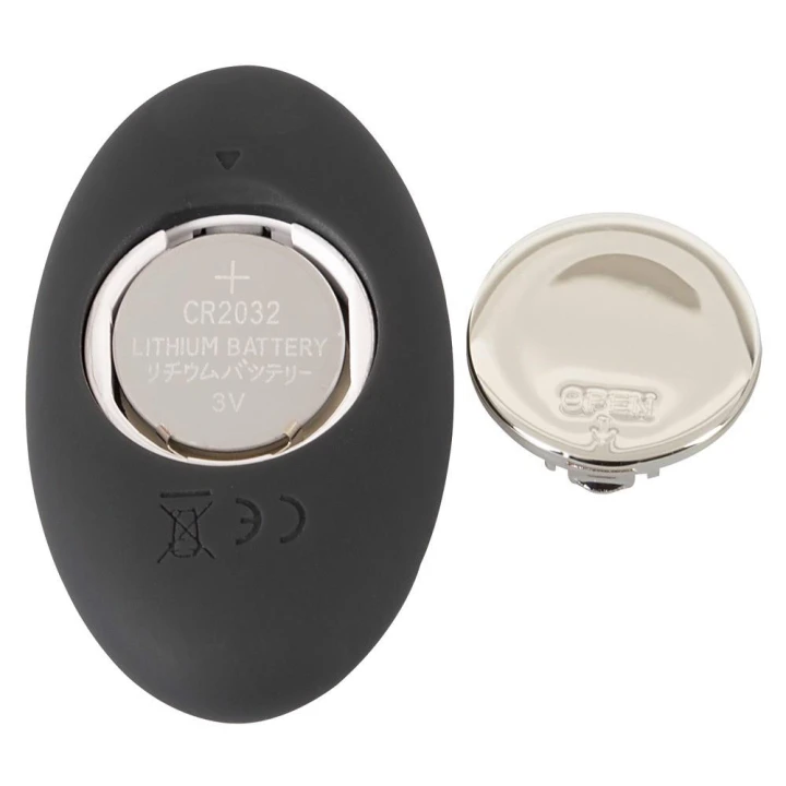 Wtyk analny, Black Velvets, 9,6 cm długości, 9 trybów wibracji, wodoodporny