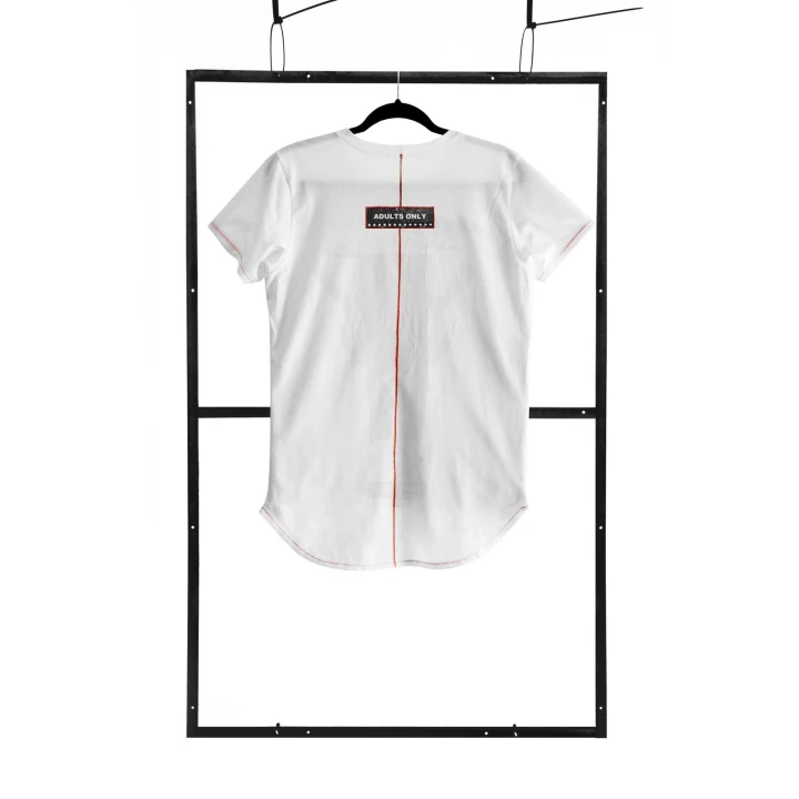 Koszulka męska DEMONIQ MEN, 100% bawełna, modny krój, artystyczne grafiki