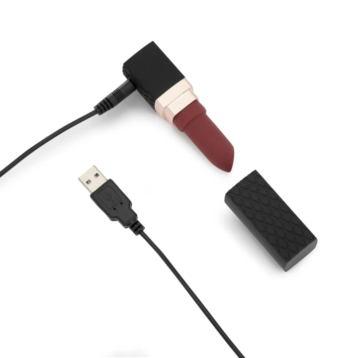 Wibrator łechtaczkowy Amour Discreet - silikon, 10 trybów, dyskretny design