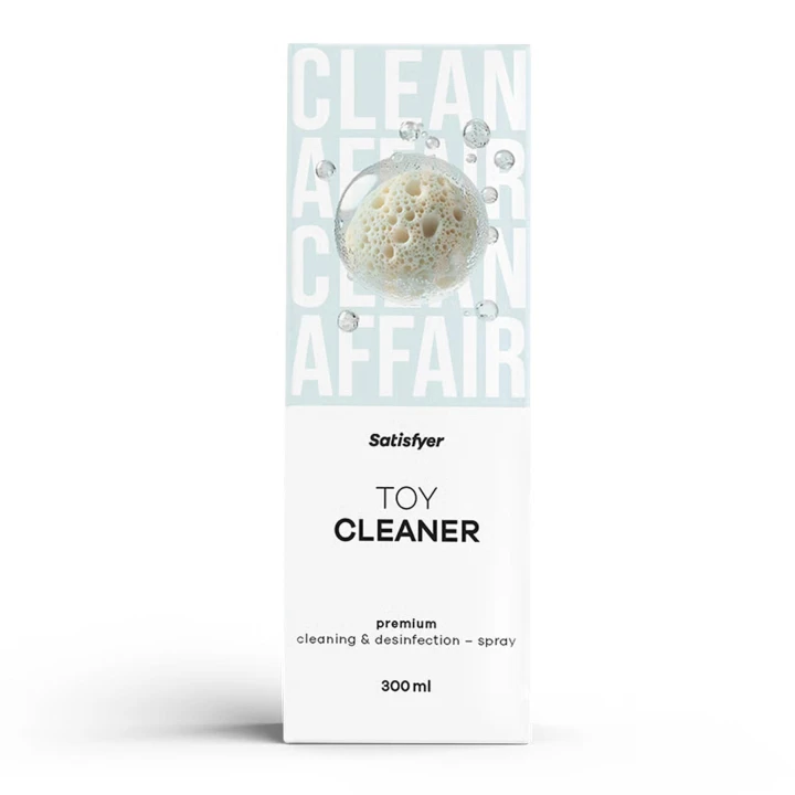 Spray do czyszczenia zabawek erotycznych Satisfyer, 300 ml, na bazie alkoholu