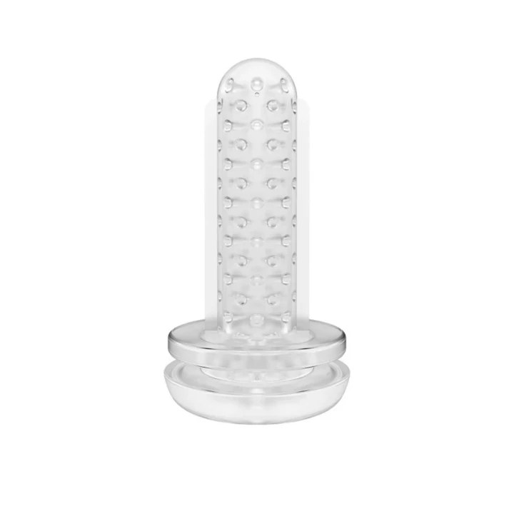 Masturbator - BLOWJOY Sleeve Sexpresso, Wielokrotnego użytku, ABS Elastomer 7,5 cm x 14 cm