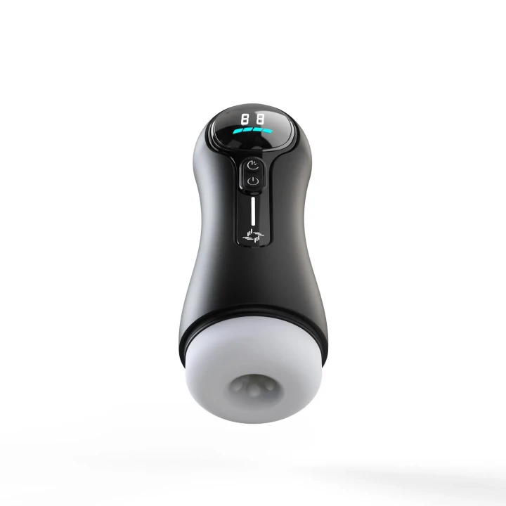 Masturbator automatyczny 06 - TPE, 4 tryby ssania, 9 intensywnych wibracji