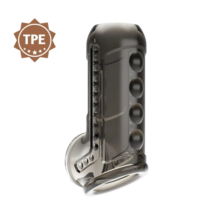 Rękaw na penisa Pretty Love - 12,7 cm długości, teksturowany, wodoodporny