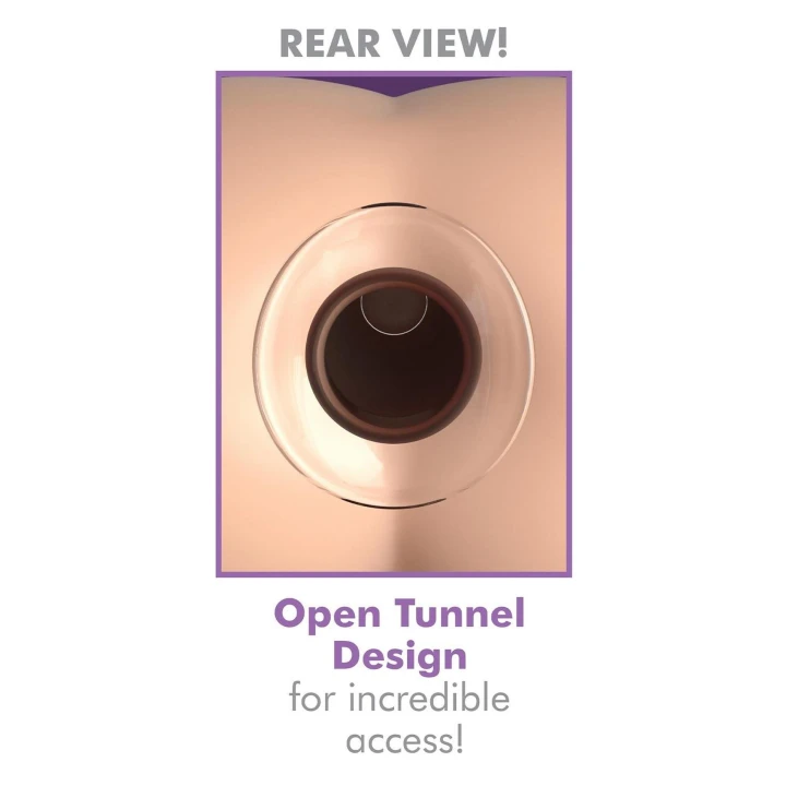 Gaper analny Anal Fantasy Elite - duży, przezroczysty, ergonomiczny z szkła borokrzemowego