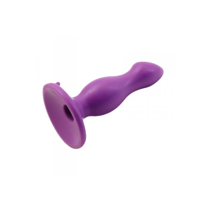 Zatyczka analna Toyz4Lovers, silikonowa, zwężająca się, z przyssawką, 9 cm długości