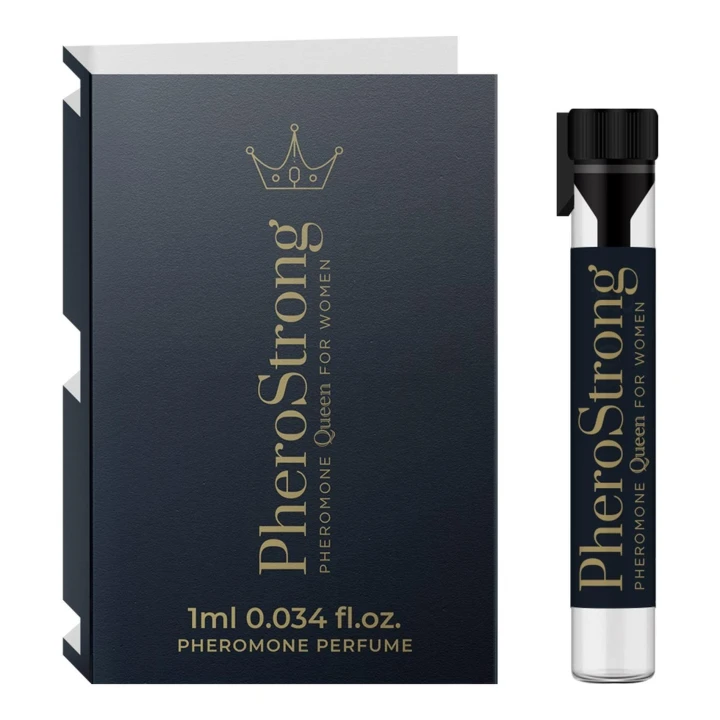 Perfumy z feromonami PheroStrong Queen dla kobiet 1ml - Kwiatowo-owocowy zapach, zmysłowe nuty